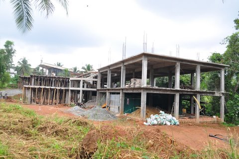 Construction of The Old Age  Home
