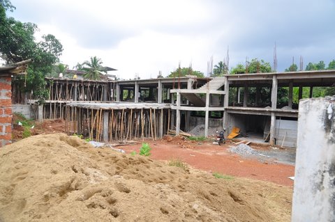Construction of The Old Age  Home